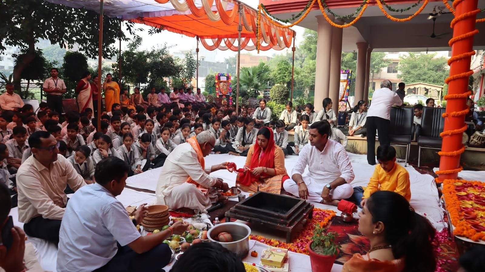 भगवान श्री रामचंद्र जी की मूर्ति का अनावरण